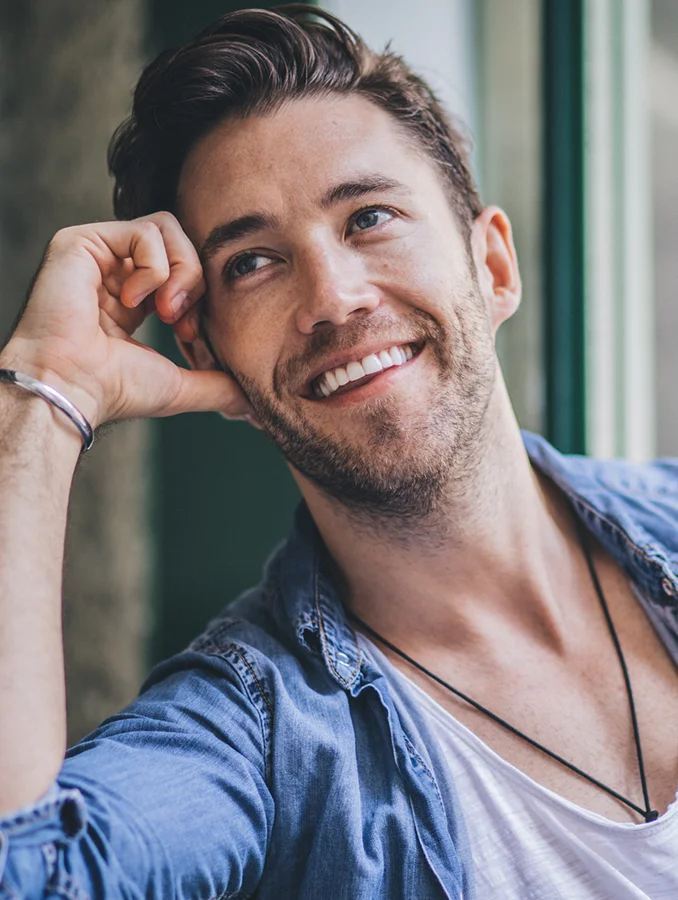 Man With Perfect Smile